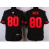 Cheap Jerry Rice 49ers Jersey From China #80 Black Elite