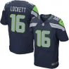 Cheap Tyler Lockett Seahawks Jersey From China #16 Blue Elite