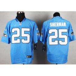 Cheap Richard Sherman Seahawks Jersey From China #25 Flag Blue Elite