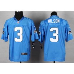 Cheap Russell Wilson Seahawks Jersey From China #3 Flag Blue Elite