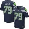 Cheap Garry Gilliam Seahawks Jersey From China #79 Blue Elite