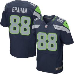 Cheap Jimmy Graham Seahawks Jersey From China #88 Blue Elite