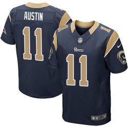 Cheap Tavon Austin Rams Jersey From China #11 Blue Elite