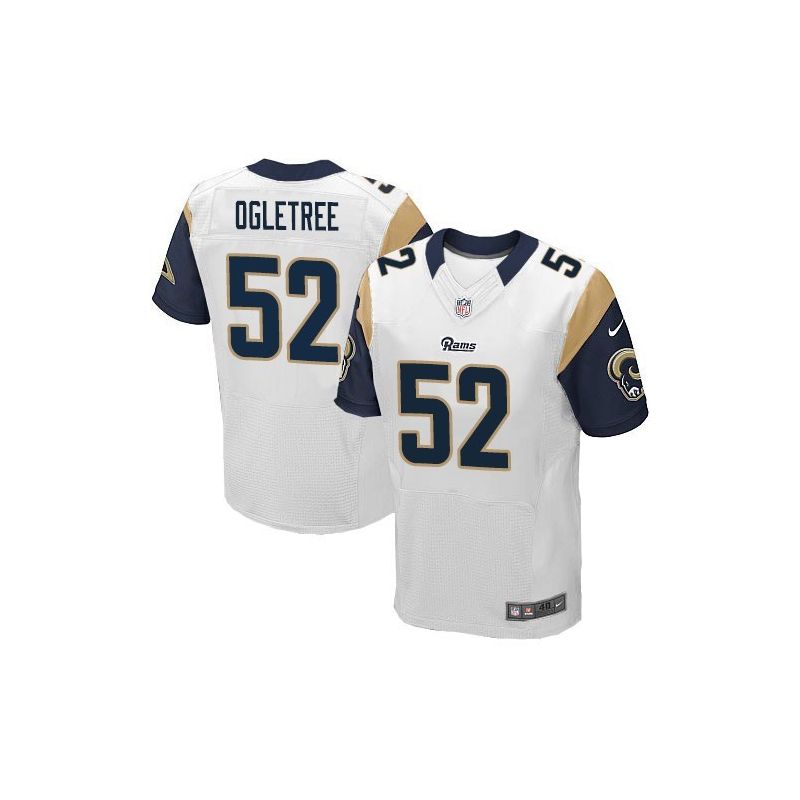 Cheap Alec Ogletree Rams Jersey From China #52 White Elite Cheap Alec Ogletree Rams Jersey From China #52 White Elite