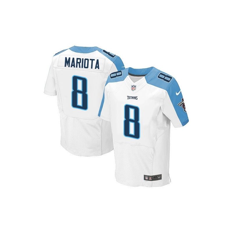 Cheap Marcus Mariota Titans Jersey From China #8 White Elite Cheap Marcus Mariota Titans Jersey From China #8 White Elite