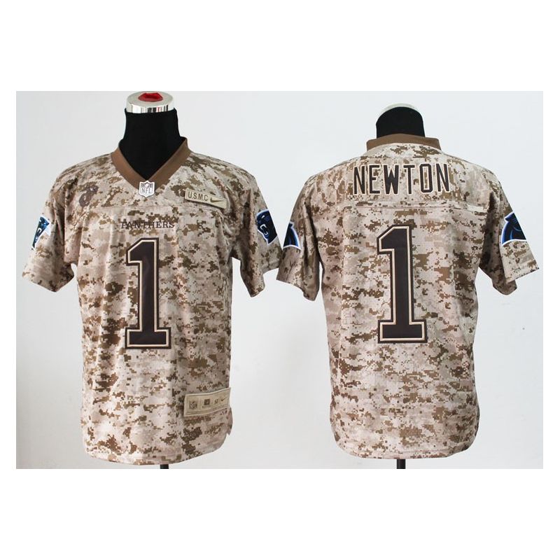 Cheap Cam Newton Panthers Jersey From China #1 USMC Camo