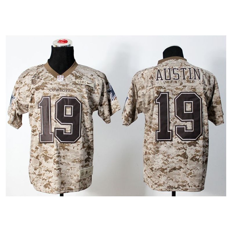 Cheap Miles Austin Cowboys Jersey From China #19 USMC Camo