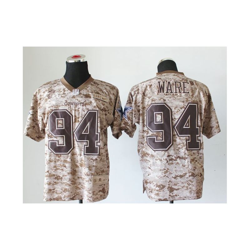 Cheap DeMarcus Ware Cowboys Jersey From China #94 USMC Camo