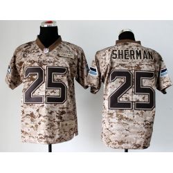 Cheap Richard Sherman Seahawks Jersey From China #25 USMC Camo