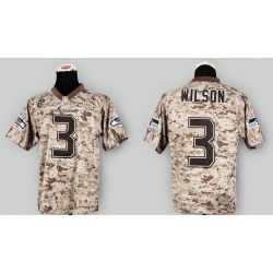 Cheap Russell Wilson Seahawks Jersey From China #3 USMC Camo