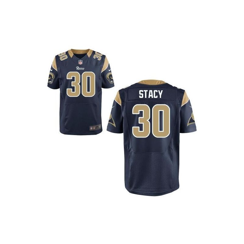 Cheap Zac Stacy Rams Jersey From China #30 Blue Elite