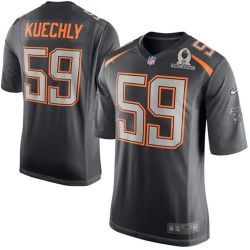 Cheap Luke Kuechly Panthers Jersey From China #59 Dark Grey 2015 Pro Bowl