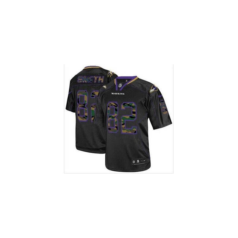 Cheap Torrey Smith Ravens Jersey From China #82 Camo Fashion