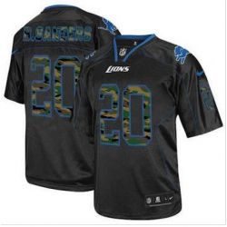 Cheap Barry Sanders Lions Jersey From China #20 Camo Fashion