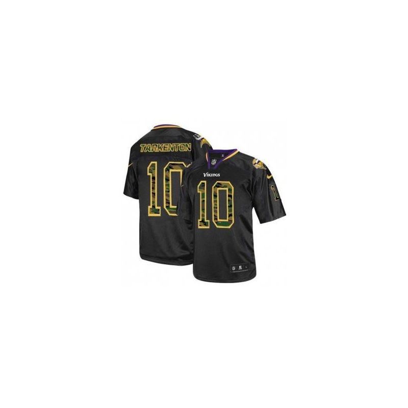 Cheap Fran Tarkenton Vikings Jersey From China #10 Camo Fashion