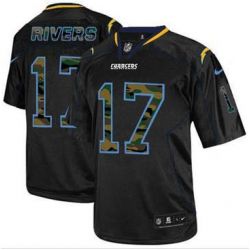 Cheap Philip Rivers Chargers Jersey From China #17 Camo Fashion