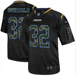 Cheap Eric Weddle Chargers Jersey From China #32 Camo Fashion