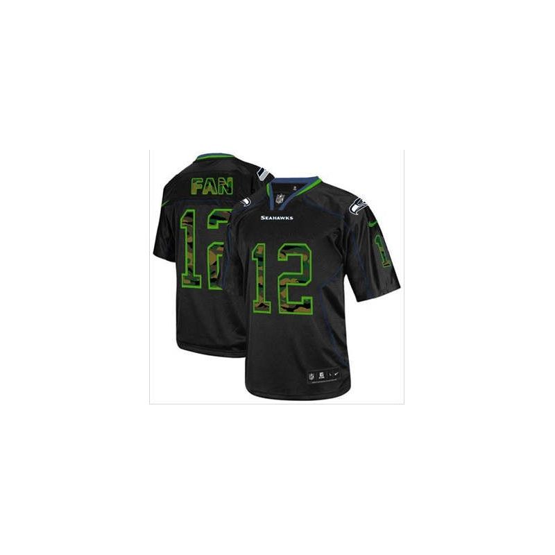 Cheap 12th Fan Seahawks Jersey From China #12 Camo Fashion