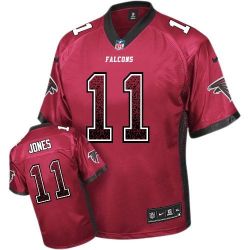 Cheap Julio Jones Falcons Jersey From China #11 Red Drfit Fashion I