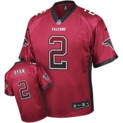 Cheap Matt Ryan Falcons Jersey From China #2 Red Drfit Fashion I