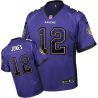 Cheap Jacoby Jones Ravens Jersey From China #12 Purple Drfit Fashion I