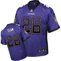 Cheap Matt Elam Ravens Jersey From China #26 Purple Drfit Fashion I