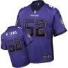 Cheap Ray Lewis Ravens Jersey From China #52 Purple Drfit Fashion I
