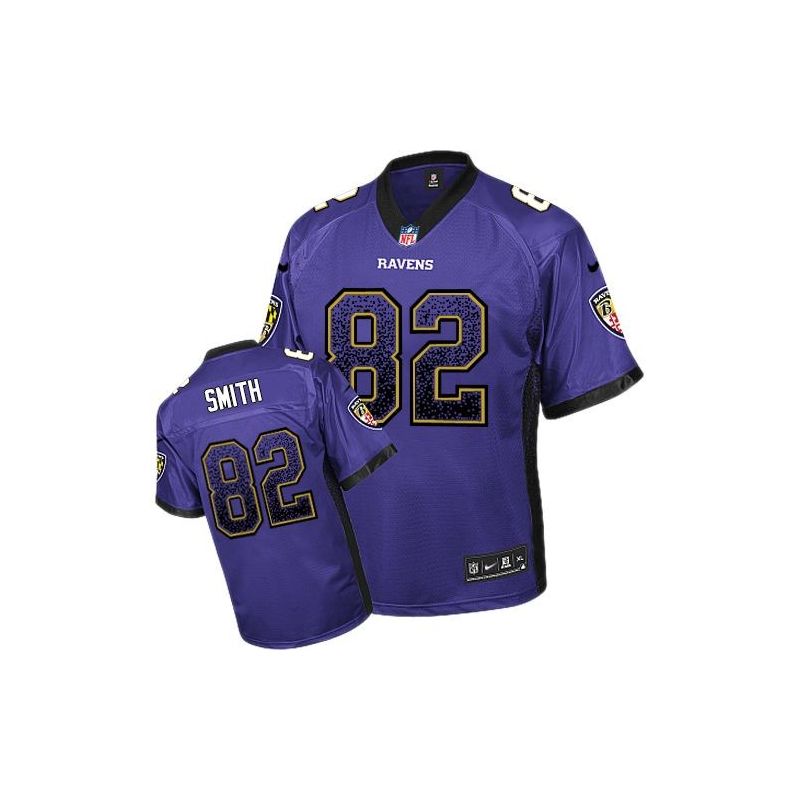 Cheap Torrey Smith Ravens Jersey From China #82 Purple Drfit Fashion I