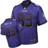 Cheap Steve Smith SR Ravens Jersey From China #89 Purple Drfit Fashion I