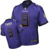 Cheap Justin Tucker Ravens Jersey From China #9 Purple Drfit Fashion I