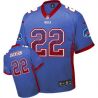 Cheap Fred Jackson Bills Jersey From China #22 Blue Drfit Fashion I