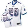 Cheap CJ Spiller Bills Jersey From China #28 White Drfit Fashion I