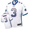 Cheap EJ Manuel Bills Jersey From China #3 White Drfit Fashion I