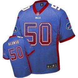 Cheap Kiko Alonso Bills Jersey From China #50 Blue Drfit Fashion I