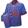 Cheap Kiko Alonso Bills Jersey From China #50 Blue Drfit Fashion I