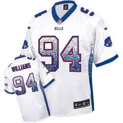 Cheap Mario Williams Bills Jersey From China #94 White Drfit Fashion I