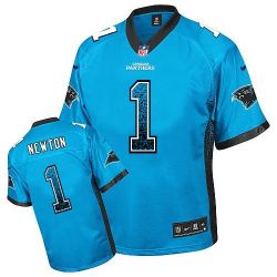 Cheap Cam Newton Panthers Jersey From China #1 Blue Drfit Fashion I