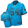 Cheap Shaq Thompson Panthers Jersey From China #54 Blue Drfit Fashion I