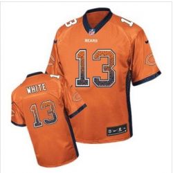 Cheap Kevin White Bears Jersey From China #13 Orange Drfit Fashion I