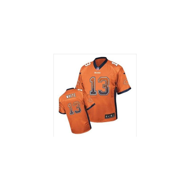 Cheap Kevin White Bears Jersey From China #13 Orange Drfit Fashion I Cheap Kevin White Bears Jersey From China #13 Orange Drfit Fashion I
