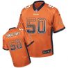 Cheap Mike Singletary Bears Jersey From China #50 Orange Drfit Fashion I