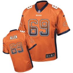 Cheap Jared Allen Bears Jersey From China #69 Orange Drfit Fashion I