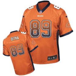 Cheap Mike Ditka Bears Jersey From China #89 Orange Drfit Fashion I