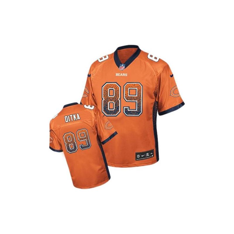 Cheap Mike Ditka Bears Jersey From China #89 Orange Drfit Fashion I Cheap Mike Ditka Bears Jersey From China #89 Orange Drfit Fashion I