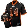 Cheap Andy Dalton Bengals Jersey From China #14 Black Drfit Fashion I
