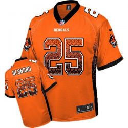 Cheap Giovani Bernard Bengals Jersey From China #25 Orange Drfit Fashion I