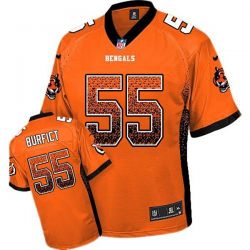 Cheap Vontaze Burfict Bengals Jersey From China #55 Orange Drfit Fashion I