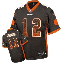 Cheap Josh Gordon Browns Jersey From China #12 Brown Drfit Fashion I
