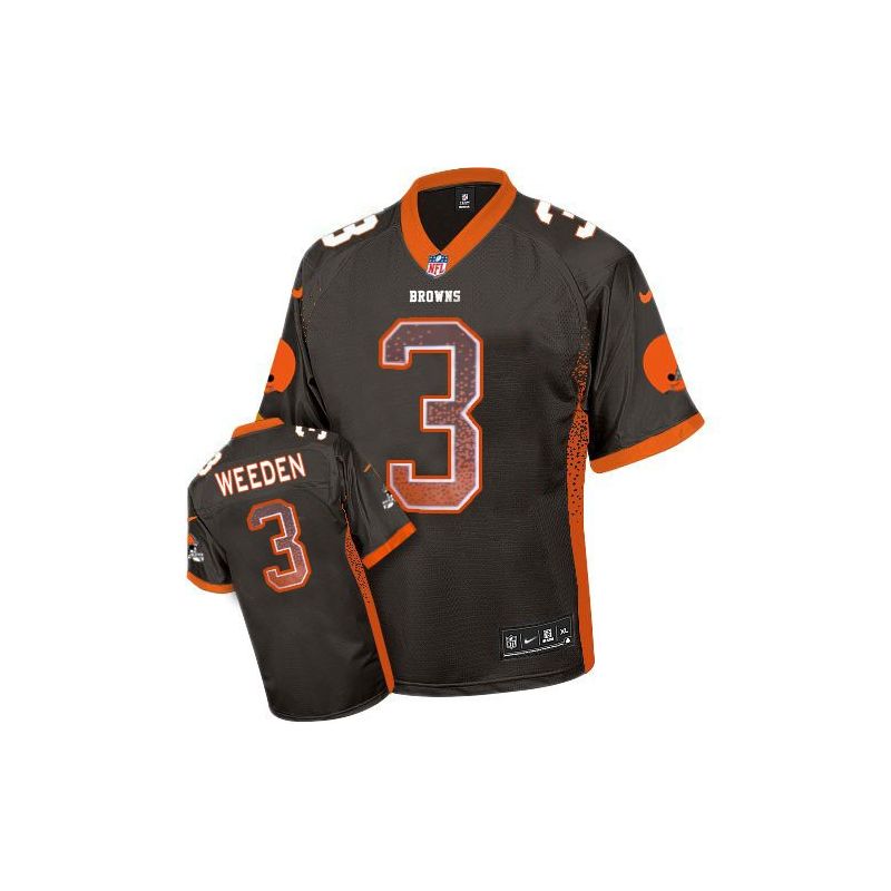 Cheap Brandon Weeden Browns Jersey From China #3 Brown Drfit Fashion I Cheap Brandon Weeden Browns Jersey From China #3 Brown Drfit Fashion I