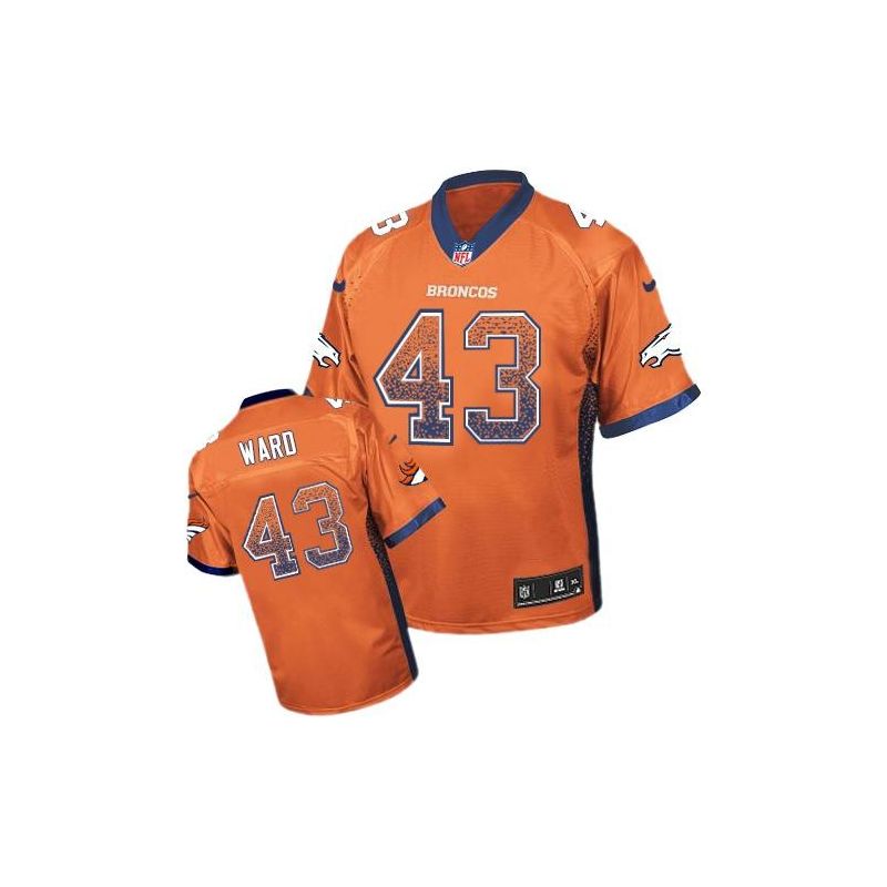 Cheap TJ Ward Broncos Jersey From China #43 Orange Drfit Fashion I Cheap TJ Ward Broncos Jersey From China #43 Orange Drfit Fashion I